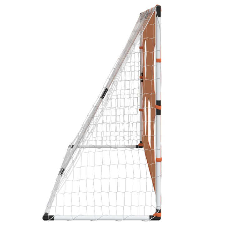 Vaikiški futbolo vartai su taikiniu ir kamuoliu, 182x62x118cm