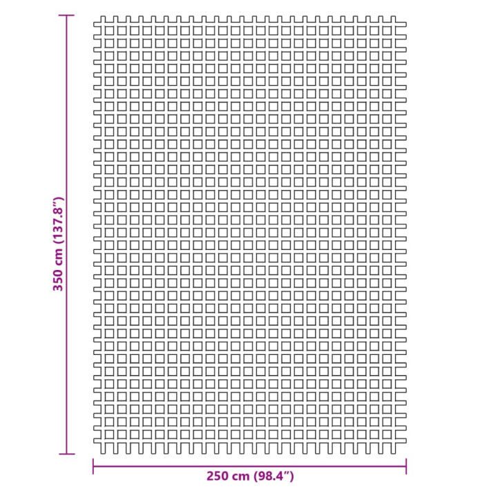 Stovyklavimo paklotas, antracito spalvos, 3,5x2,5m