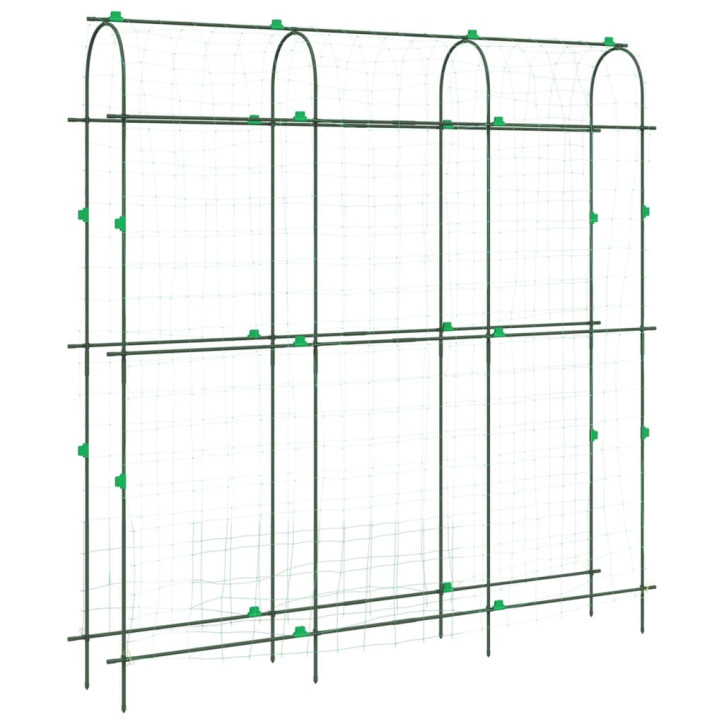 Sodo grotelės vijokliniams augalams, 181x31x182,5cm, plienas