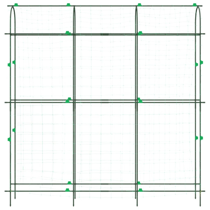 Sodo grotelės vijokliniams augalams, 181x31x182,5cm, plienas