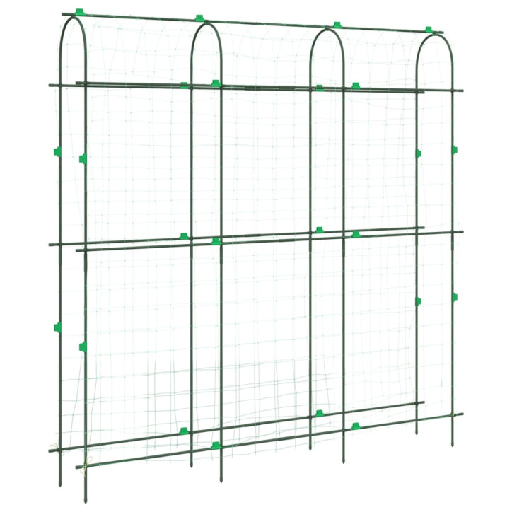 Sodo grotelės vijokliniams augalams, 181x31x182,5cm, plienas