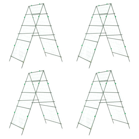 Sodo grotelės vijokliniams augalams, 4vnt., plienas, A formos