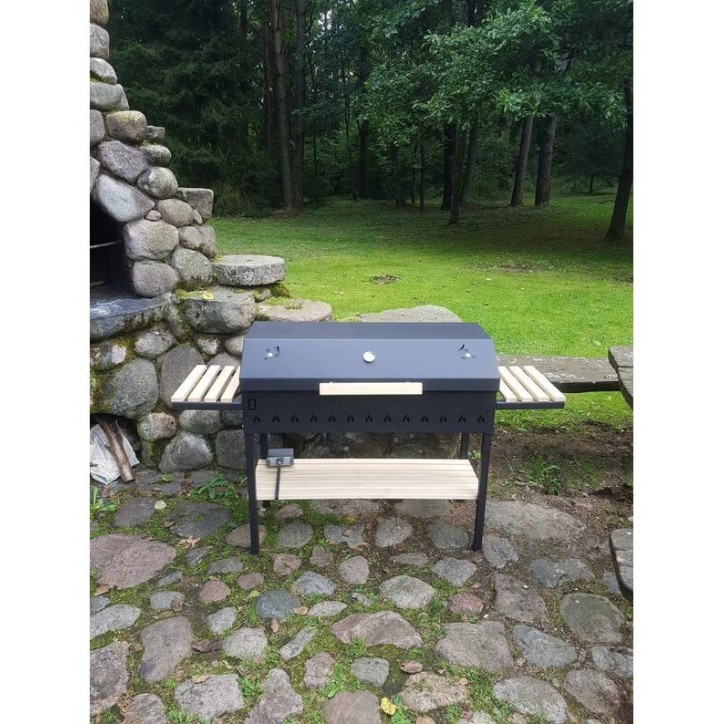 BBQ grilis su dangčiu (Horeca)