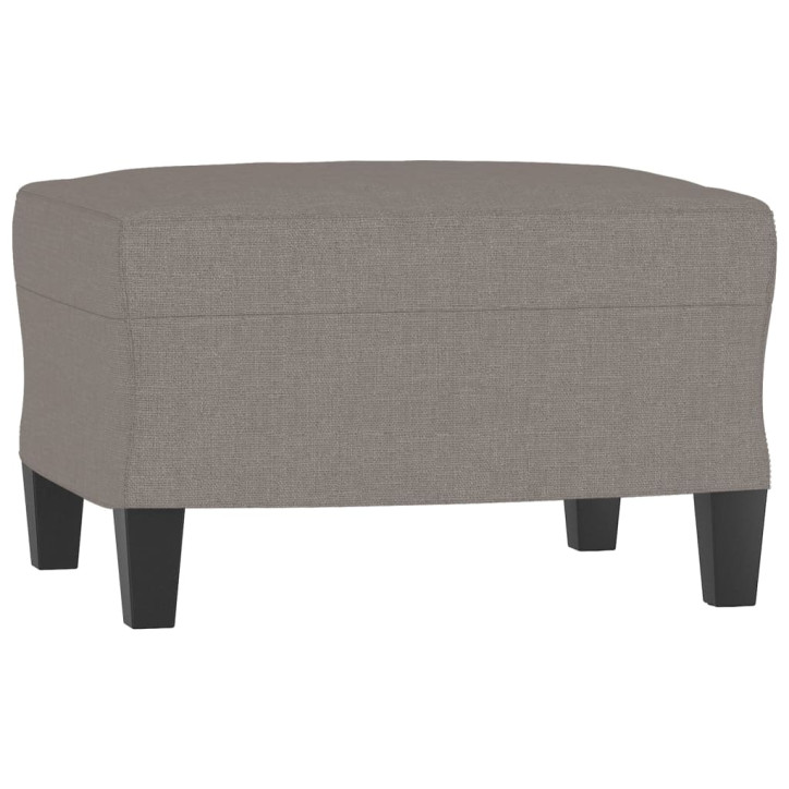 Trivietė sofa su pakoja, taupe spalvos, 180cm, audinys