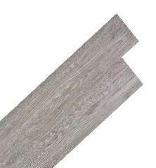 Grindų plokštės, tamsiai pilkos spalvos, PVC, 2,51m², 2mm