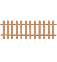 Statinių tvora, 200x60cm, WPC