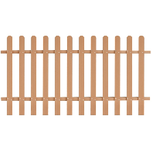 Statinių tvora, 200x100cm, WPC