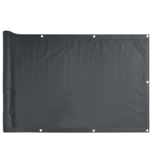 Privatumo suteikianti sodo pertvara, antracito, 700x120cm, PVC