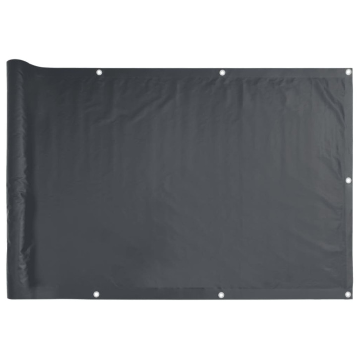 Privatumo suteikianti sodo pertvara, antracito, 700x120cm, PVC