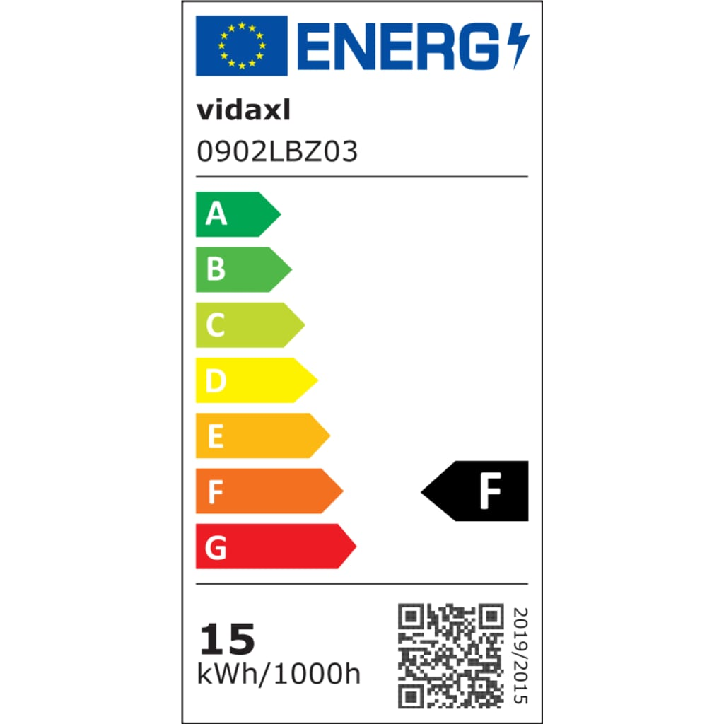 LED akvariumo lempa su spaustukais, mėlyna ir balta, 55-70cm