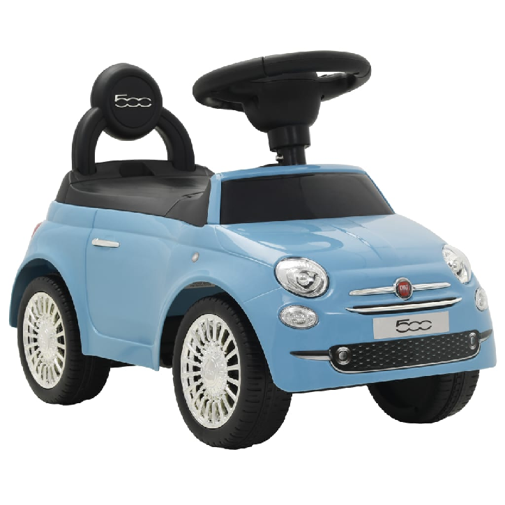 Vaikiškas automobilis Fiat 500, mėlynas