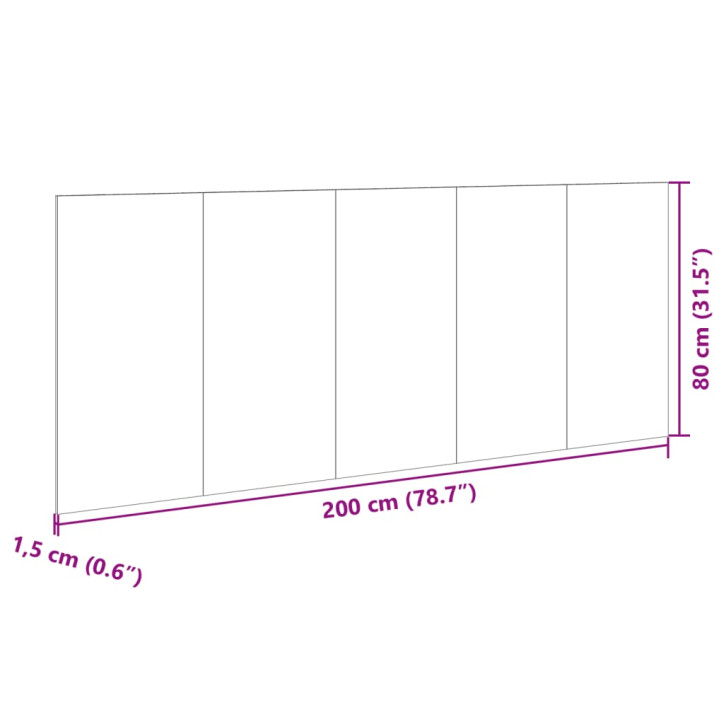 Lovos galvūgalis su spintelėmis, baltas, 200cm, mediena