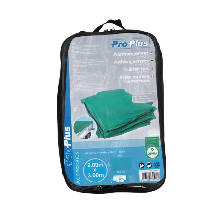 ProPlus Smulkus tinklas priekabai su elastine virve, 2x3m, 340774