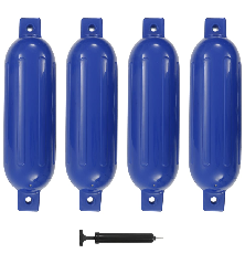 Valties bortų apsaugos, 4vnt., mėlynos spalvos, 51x14cm, PVC