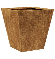 Sodo lovelis, 30x30x30cm, corten plienas