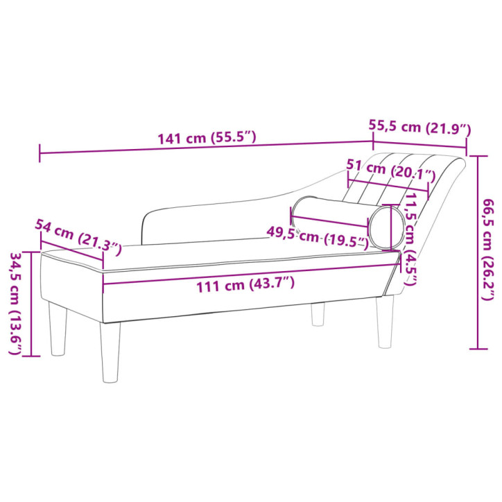 Poilsio sofa su pagalvėlėmis, rožinės spalvos, aksomas