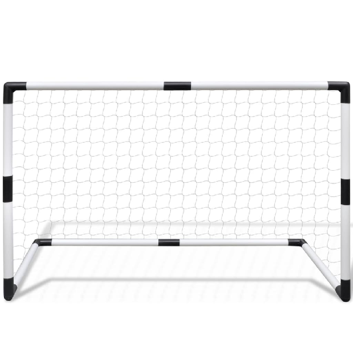 Vaikiški Mini Futbolo Vartai su Tinklu, 2 vnt., 91,5 x 48 x 61 cm