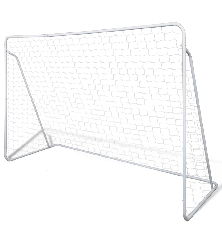 Futbolo Vartai, Rėmas ir Tinklas, 240 x 90 x 150 cm, Aukštos Kokybės