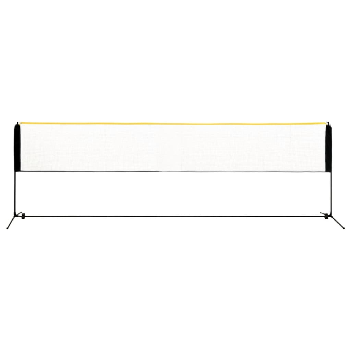 Reguliuojamas badmintono tinklas, 500x103x94–158cm, metalas