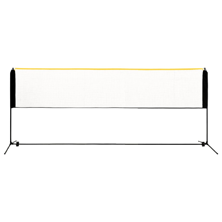 Reguliuojamas badmintono tinklas, 400x103x94–158cm, metalas