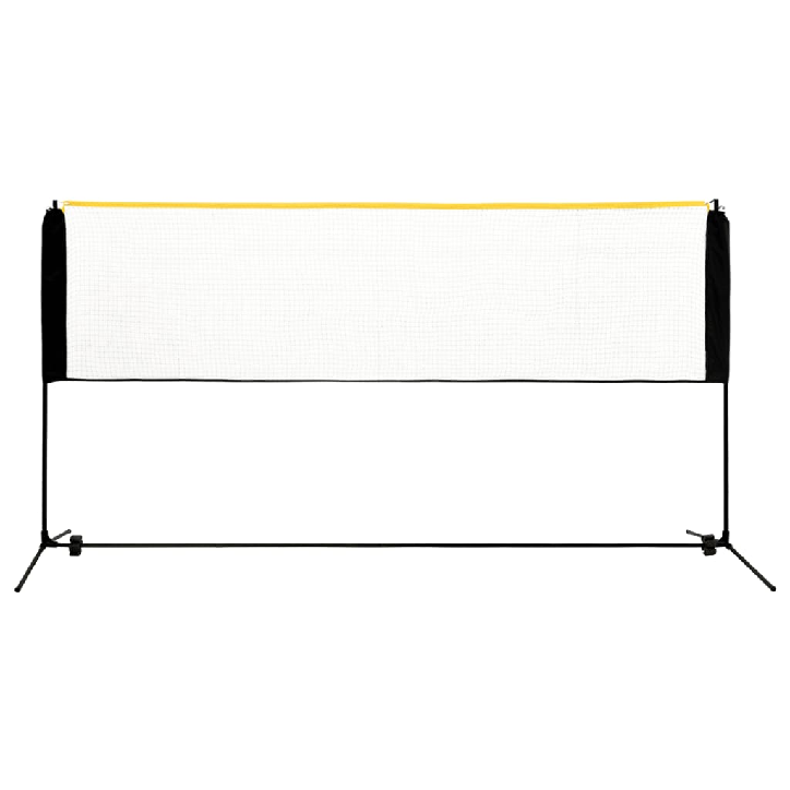 Reguliuojamas badmintono tinklas, 300x103x94–158cm, metalas