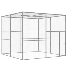 Narvas katėms, 3x3x2,5m, galvanizuotas plienas