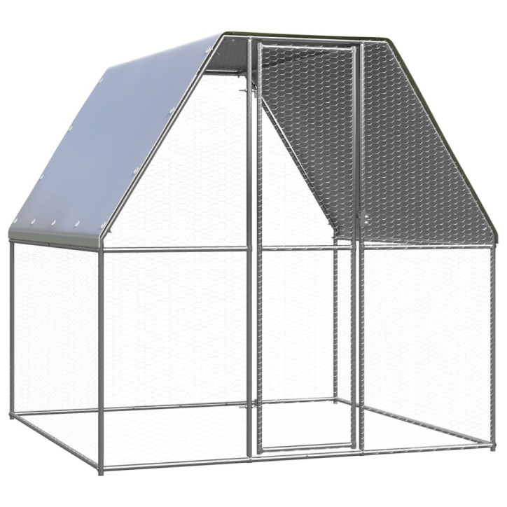 Lauko narvas viščiukams, 2x2x2m, galvanizuotas plienas