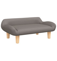 Vaikiška sofa, taupe spalvos, 70x40x24cm, audinys