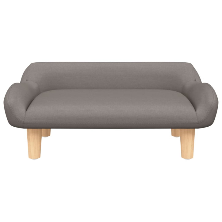 Vaikiška sofa, taupe spalvos, 70x40x24cm, audinys