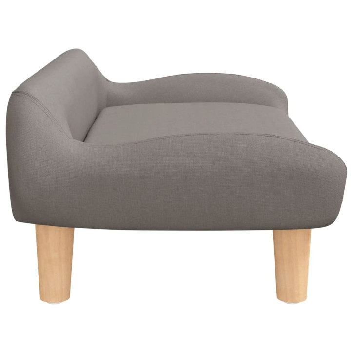 Vaikiška sofa, taupe spalvos, 70x40x24cm, audinys