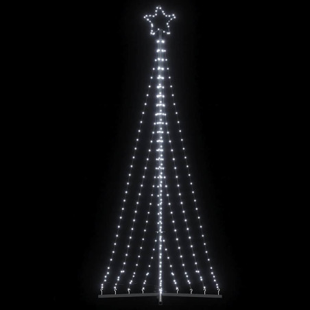 Šviečianti Kalėdų eglutė, 447 šaltos LED, 249cm