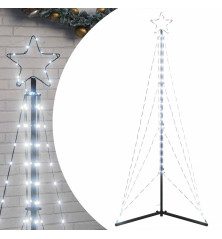 Šviečianti Kalėdų eglutė, 363 šaltos LED, 182cm