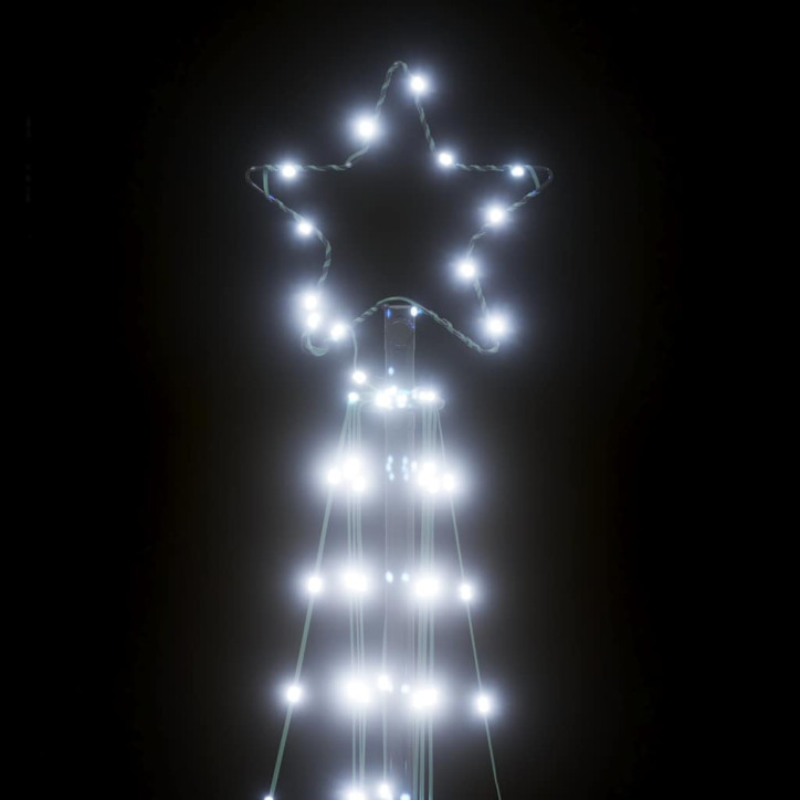 Šviečianti Kalėdų eglutė, 363 šaltos LED, 182cm