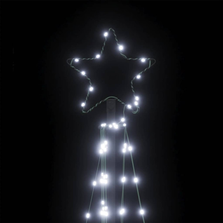 Šviečianti Kalėdų eglutė, 339 šaltos LED, 187cm