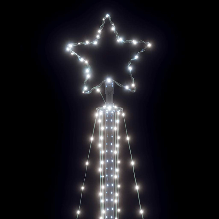 Šviečianti Kalėdų eglutė, 483 šaltos LED, 240cm