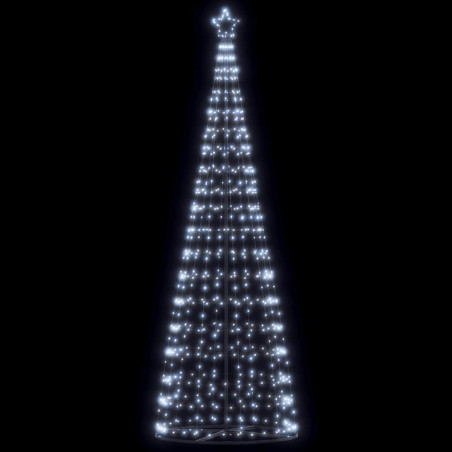 Šviečianti Kalėdų eglutė, 550 šaltos LED, 304cm, kūgio formos