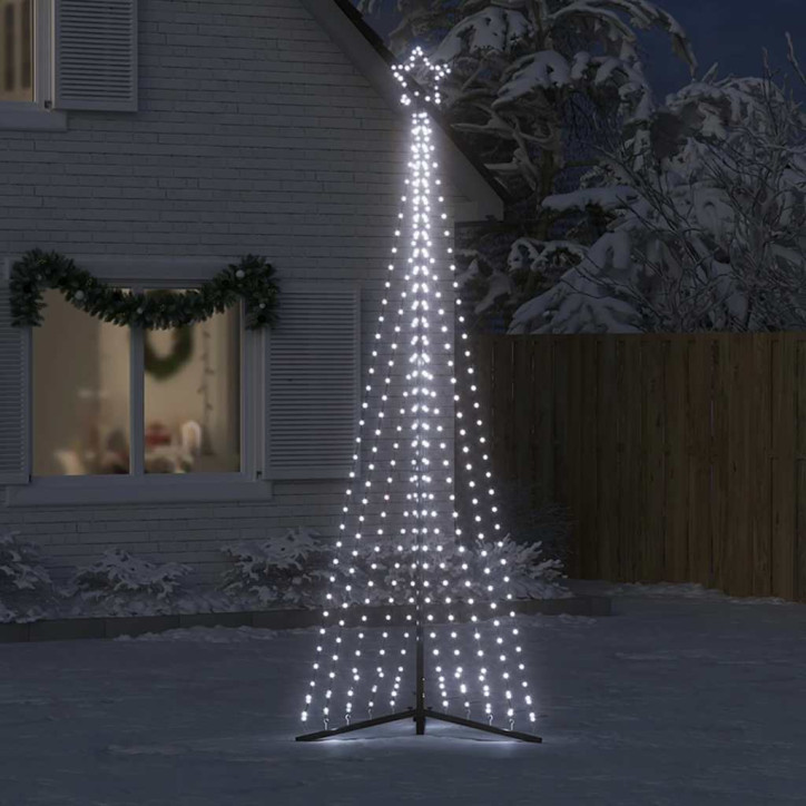 Šviečianti Kalėdų eglutė, 495 šaltos LED, 300,5cm