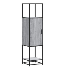 Highboard Gray Sonoma inžinerinis medis ir metalas