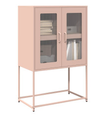 Highboard Pink 68x39x107 cm Plienas