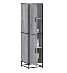 Highboard Gray Sonoma inžinerinis medis ir metalas