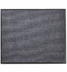 Pilkas PVC Durų Kilimėlis, 90 x 120 cm