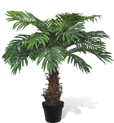 Tikroviška Dirbtinė Palmė, Cikas, su Vazonu, 80 cm