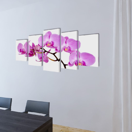 Fotopaveikslas "Orchidėjos" ant Drobės 200 x 100 cm