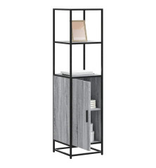 Highboard Gray Sonoma inžinerinis medis ir metalas