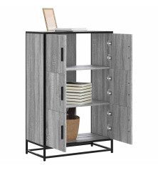 Highboard Pilka Sonoma Inžinerinė mediena ir metalas