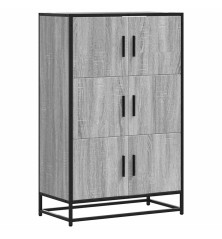 Highboard Pilka Sonoma Inžinerinė mediena ir metalas