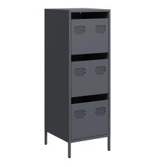 Highboard Antracitas 39x35x103,5 cm Plienas