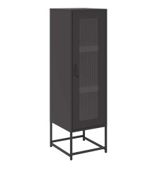 Highboard Black 36x39x123 cm Šaltai valcuotas plienas