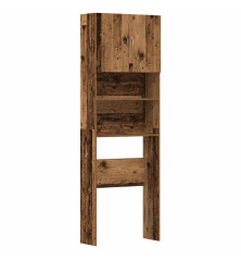 Skalbimo mašinos spintelė Old Wood 64x24x190 cm Engineered Wood