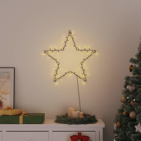 Kalėdiniai žibintai Star Silhouette 80 LED šiltai balta